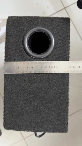 Caixa subwoofer slim
