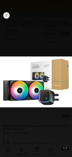 Water cooler deepcool le500