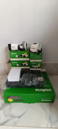 Kit DVR Intelbras + Cameras