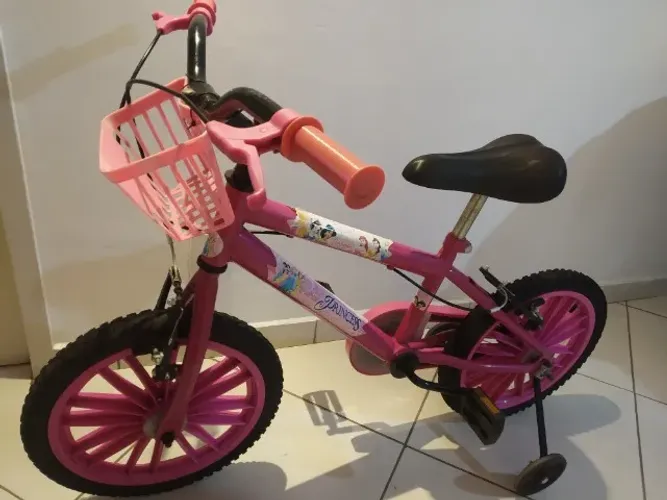 Bicicleta infantil aro 16 p/ menina