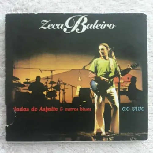 Cd - Zeca Baleiro Baladas Do Asfalto e Outros Blues Ao Vivo