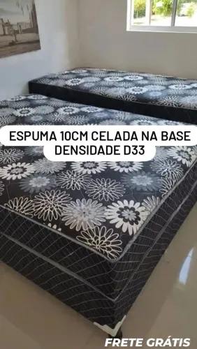 Cama box Casal - Entrega imediata 