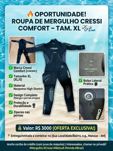 Roupa de Mergulho