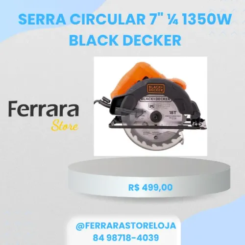 Serra Circular Black Decker, Stanley e Dewalt