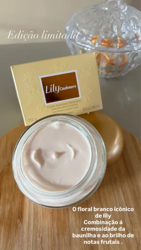 Hidratante Lily lançamento ? 