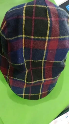 Boina  Italiana de xadrez unisex ultima do estoque
