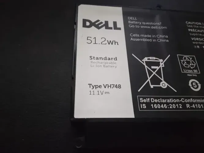 2 Baterias Dell 51.2 Wh Vh748.