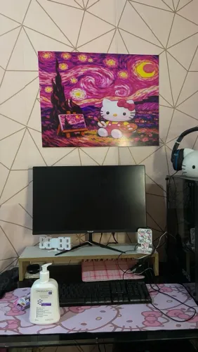 quadro decorativo hello kitty