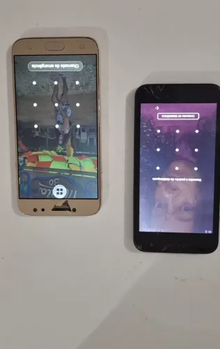 Vende ou troca em bicicleta 2 celulares sansung fucionando perfeitamente j7 pro 4 core
