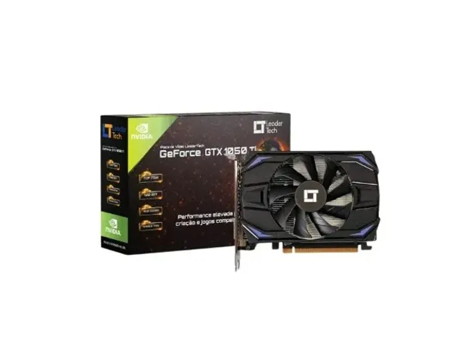 VGA PCI-e GeForce GTX1050Ti LEADERTECH 4GB DDR5 128 bits [PV-LT-GTX1050TI-4G-D5] (DVI-D/HD