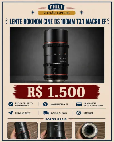 ROKINON CINE DS 100MM MACRO EF