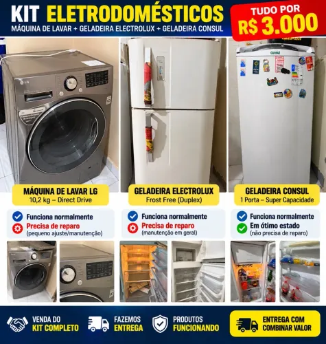 Kit eletrodomésticos