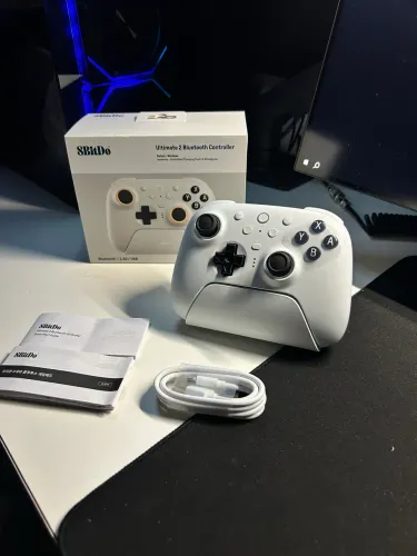 CONTROLE GAMER 8bitdo ultimate 2 (novo)