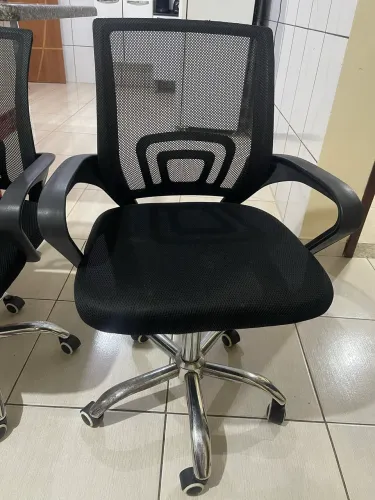 Cadeira De Escritorio Diretor Office Tela Tecido