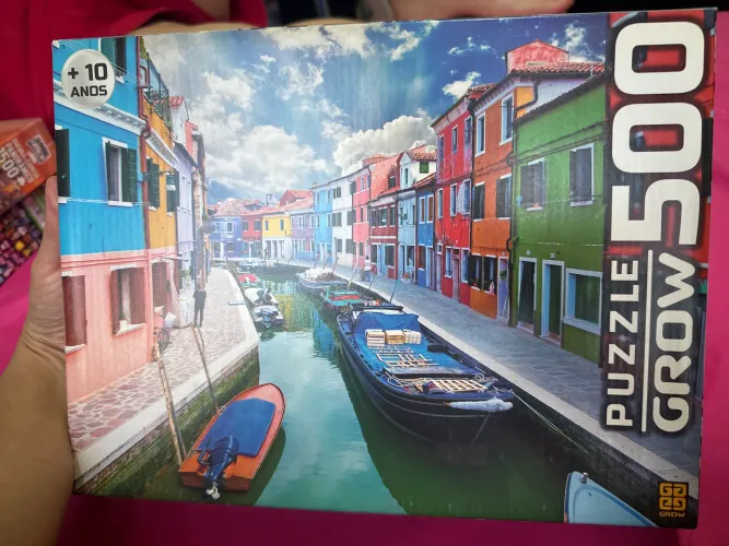 Quebra cabeça Canal de Burano