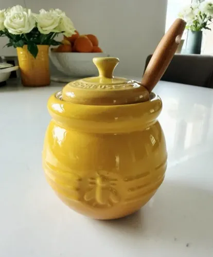 Pote Mel Amarelo Le Creuset