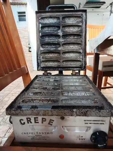 Crepeira industrial - 12 crepes
