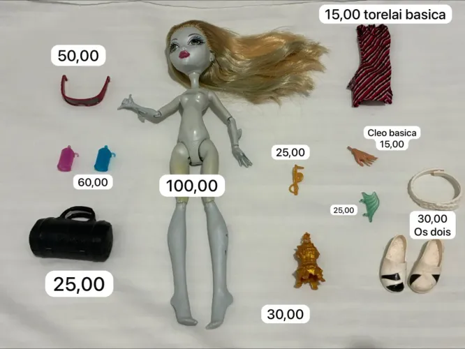 Acessórios monster High g1