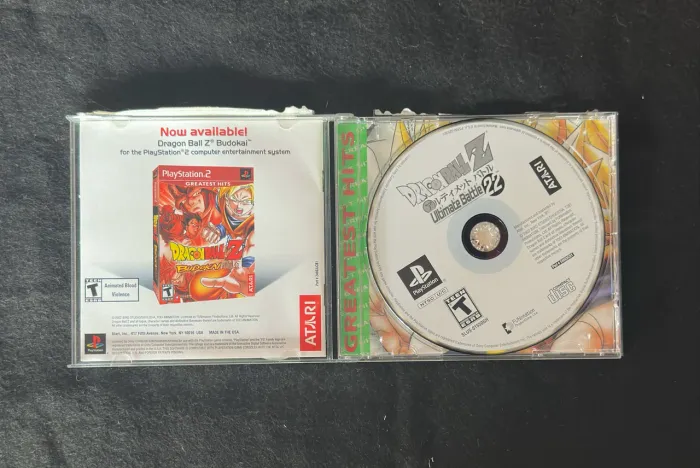 Jogo PlayStation 1 Deagonball Z Ultimate Battle
