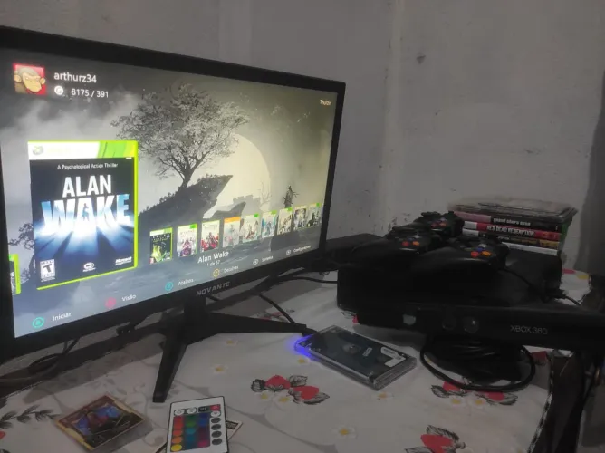 Xbox 360 desbloqueado com mais de 70 jogos