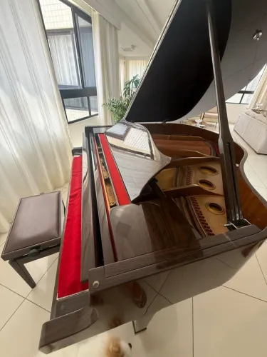 PIANO DE CALDA -OPORTUNIDADE IMPERDÍVEL! Piano impecável, pronto para um novo lar! 