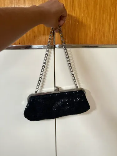 Bolsa vintage preta