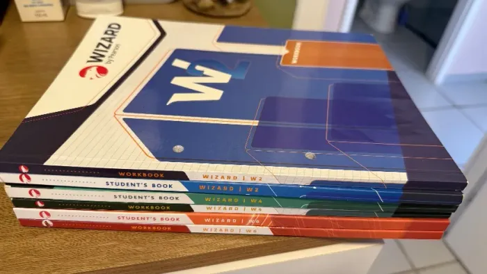 Box de Livros Wizard - 5 Níveis com Student?s Book + Workbook
