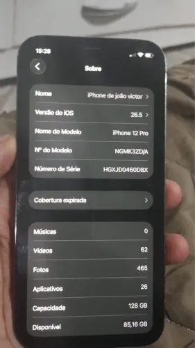 iPhone 12 Pro 128gb uso pessoal 