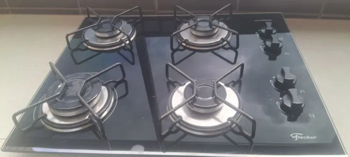 Fogão cooktop 4 bocas Fischer elétrico