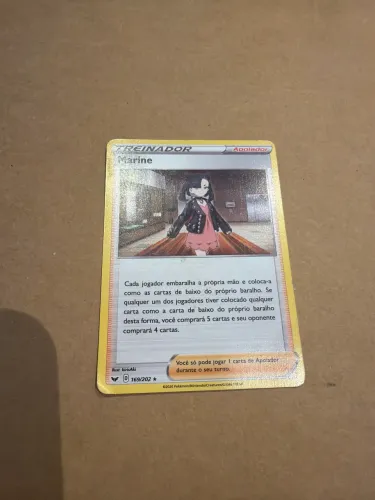 Pokémon Treinador Marine da coleção Espada e Escudo.