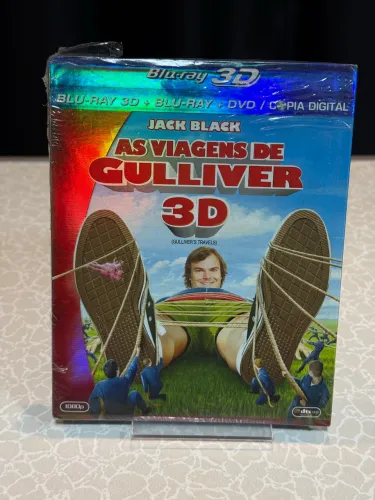 Blu-ray - As Viagens de Gulliver - Original Lacrado - 3D / 2D