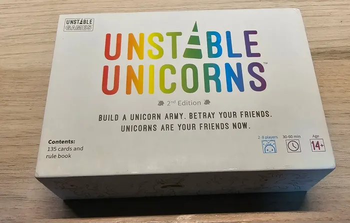Jogo de Cartas Unstable Unicorns