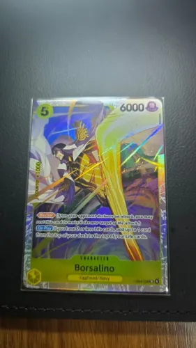 One Piece TCG Borsalino EB04-058 SR Alt Art Inglês NM
