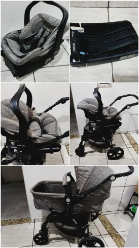 Carinho Moisés + Bebê conforto