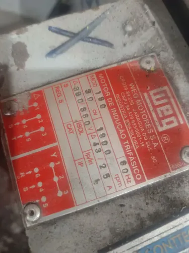 Motor 30 CV 380 volts