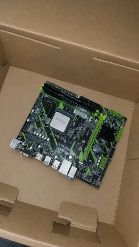 Kit Upgrade Ryzen 5 5600G + A520M + 16GB DDR4 3200MHz + Fonte 500W | Seminovo