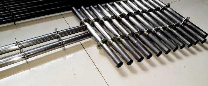 Halteres de Inox.