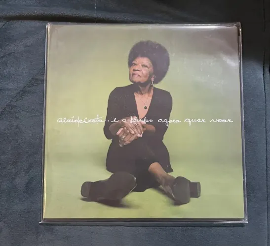 LP VINIL ALAIDE COSTA - TRES SELOS- E O TEMPO AGORA QUER VOAR? - 
