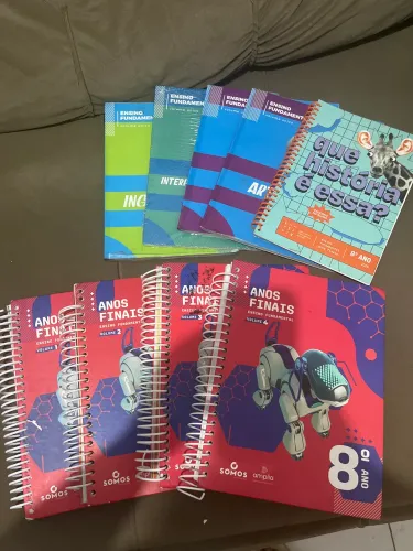 Livros 8 ano fundamento Elite
