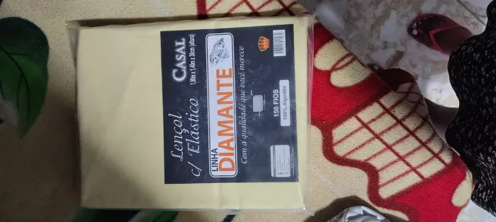 Lençol de elástico casal