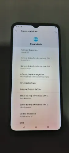 Moto G20 (usado em bom estado)
