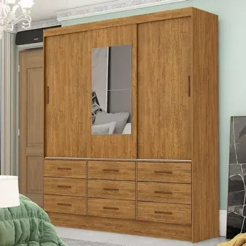 Guarda Roupa Casal 3 Portas