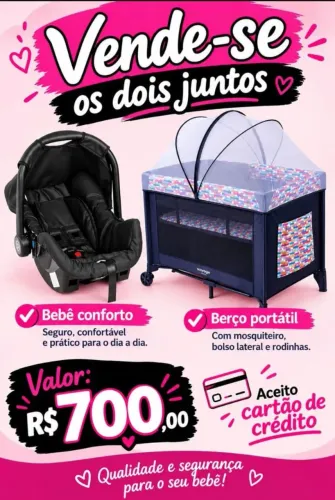Bebê Conforto e Berço