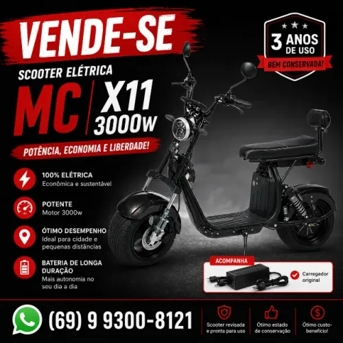 Scooter Elétrica MC X11 3000W