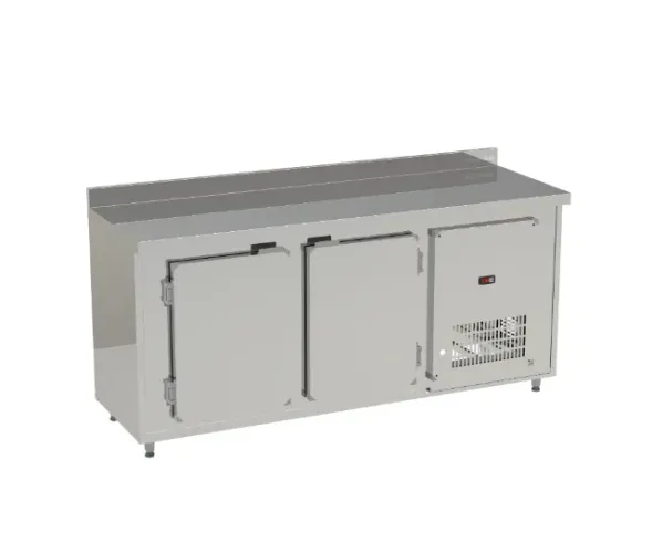 8225 - BALCAO DE ENCOSTO CHAPA INT/EXT INOX 3,00M 220V / MARCA: POLOFRIO