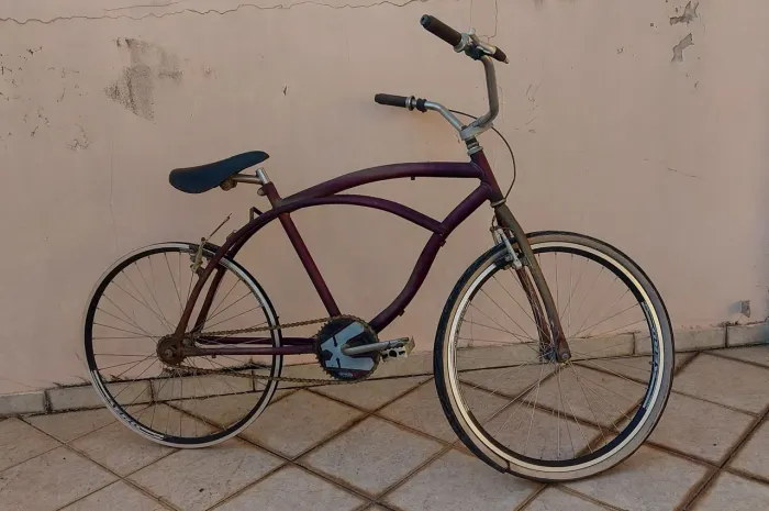 Bicicleta Antiga Vintage Cruiser - Quadro Raro para Restauração