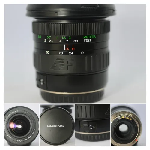 Cosina 19-35mm para canon EF