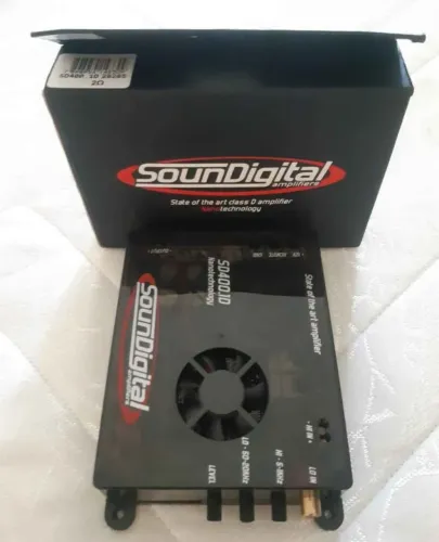 Amplificador Automotivo Digital sd400.1d 500rms 1 canal.