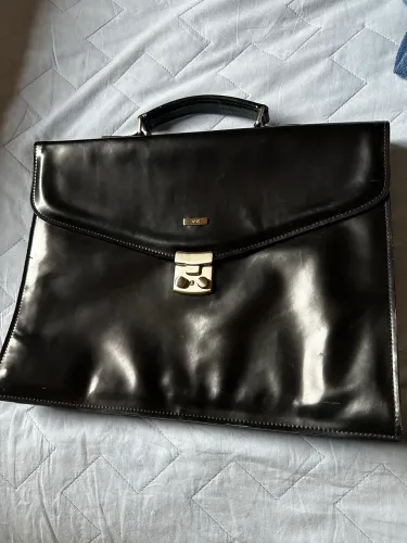 Maleta Executiva de Couro VR - Nova / Sem Uso