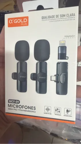 Microfone Lapela Sem Fio